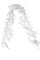 5' Iced Twig Garland – Artificial Frosted Holiday Décor, Christmas Garland for Home, Wreaths & Centerpieces, Set of 4